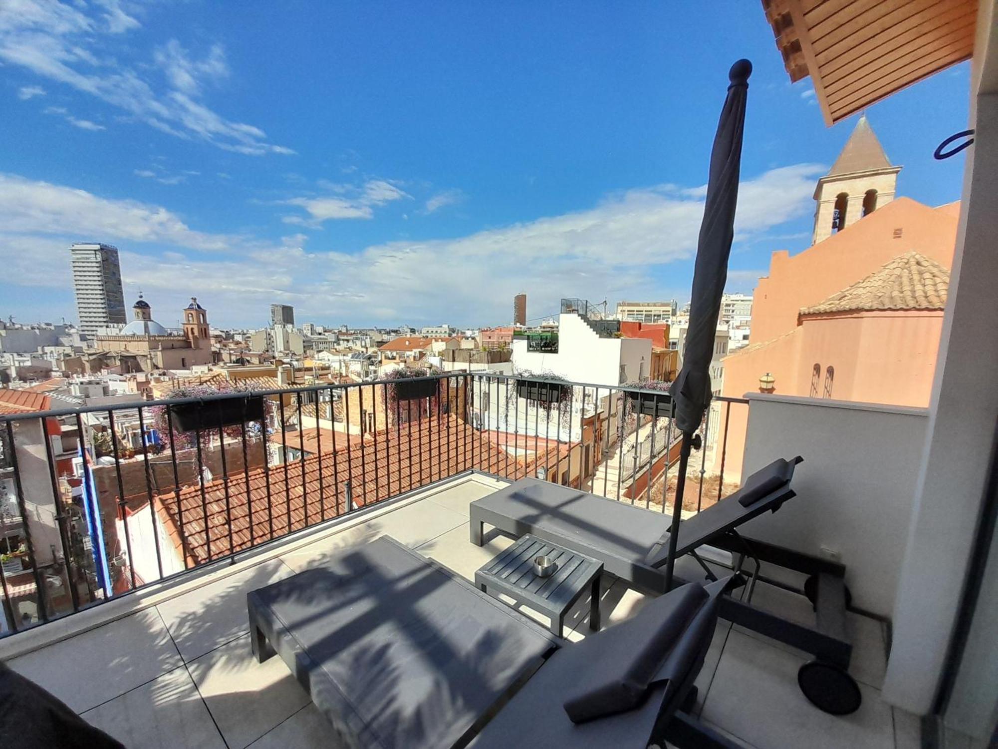 Atico Roseta Luxury Apartment Alicante Bagian luar foto
